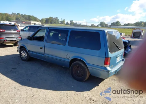 1994 Plymouth Grand Voyager Se from USA, damaged, VIN 1P4GH44R8RX227038